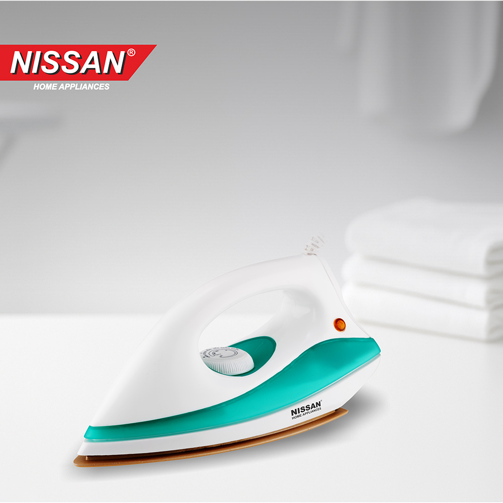 Sweety Pro Lightweight With Non-Stick Soleplate Dry Iron 1000W (Green)