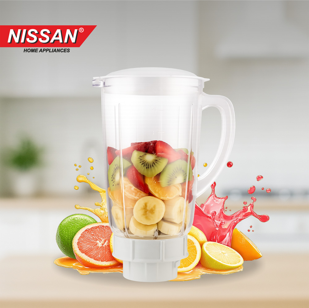 Pvc (1500Ml) Mixer Grinder Jar With Plastic Socket
