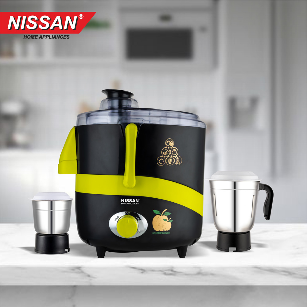 Black Od 600W Juicer Mixer Grinder (Black)