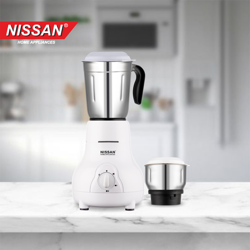 Matka 500W Mixer Grinder (White)