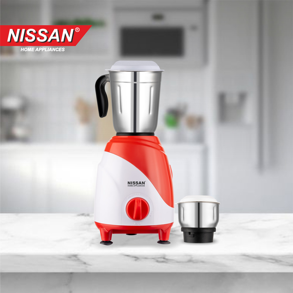 Siko 500W Mixer Grinder (Red)