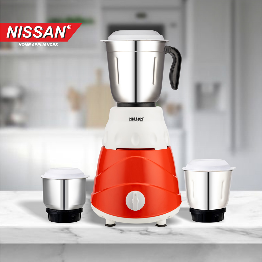 Ultra 750W Mixer Grinder (Red)